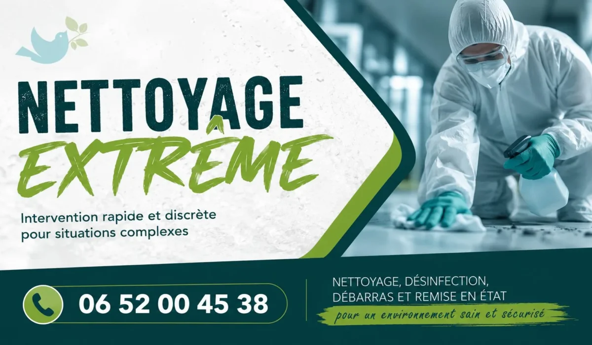 Outreau : Nos prestations de nettoyage extrême