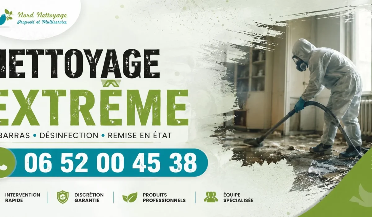 Parmain : nos prestations de nettoyage extrême