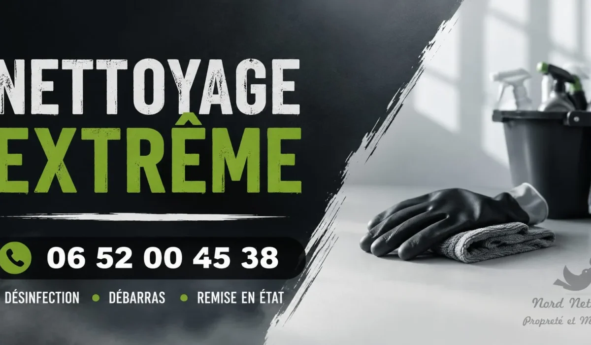 Péronne : nos prestations de nettoyage extrême