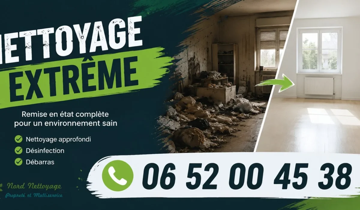 Perthes : nos prestations de nettoyage extrême