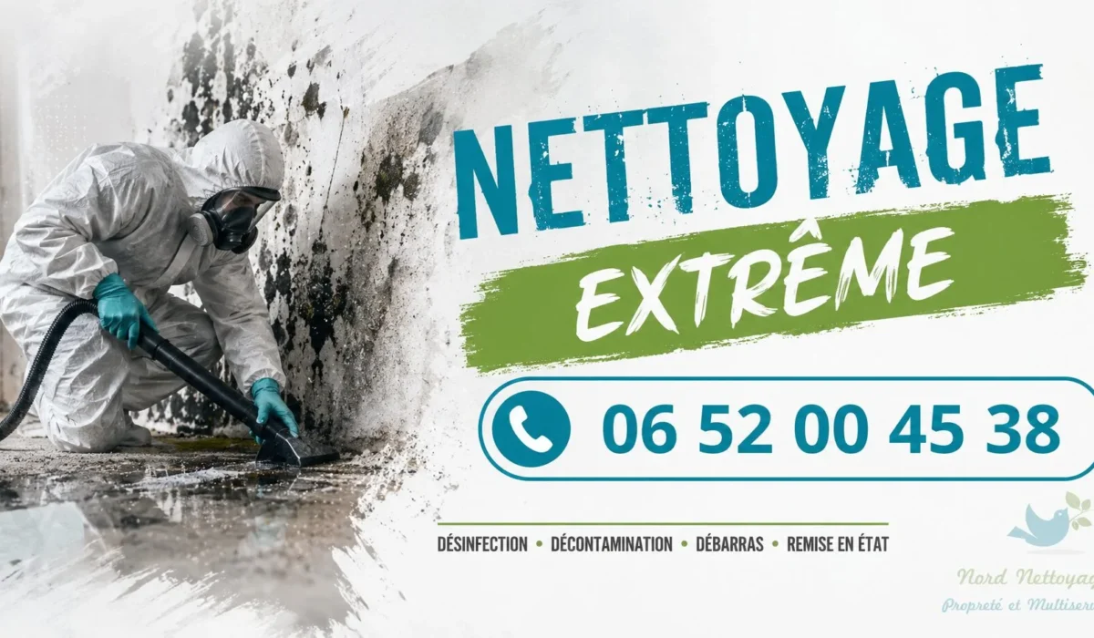 Petite-Forêt : nos prestations de nettoyage extrême