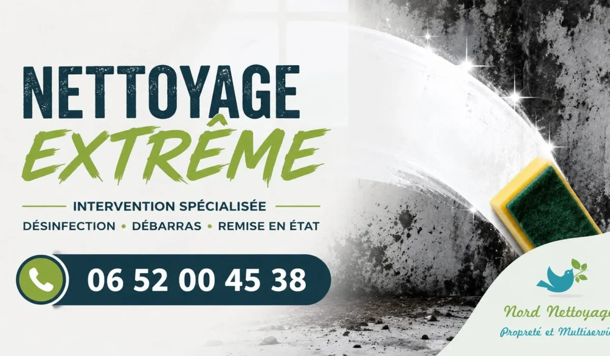 Pierrelaye : nos prestations de nettoyage extrême