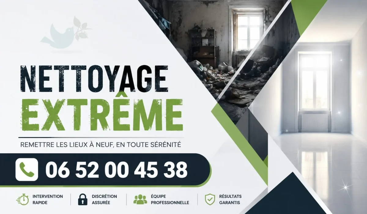 Poligny : nos prestations de nettoyage extrême