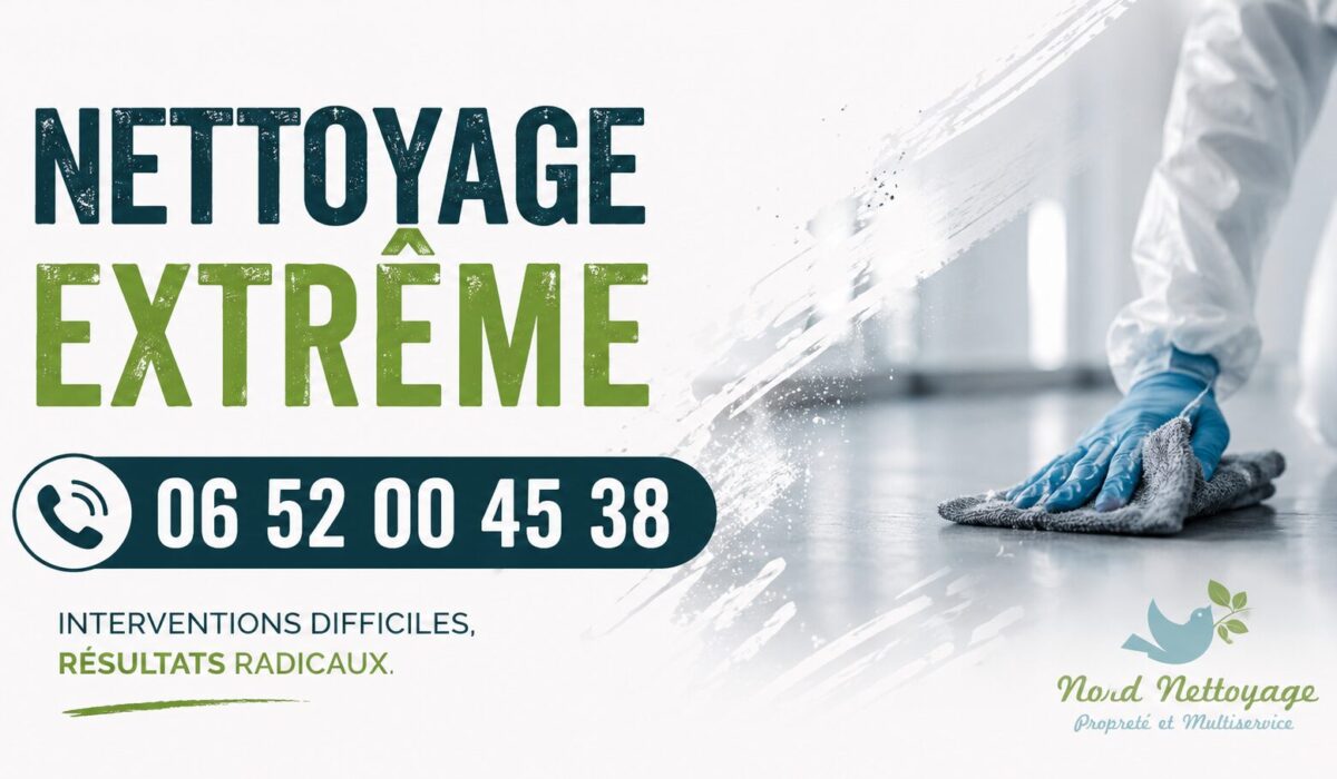 Entreprise de nettoyage extrême à Polliat spécialisée dans le débarras, la désinfection et la remise en état des logements insalubres.