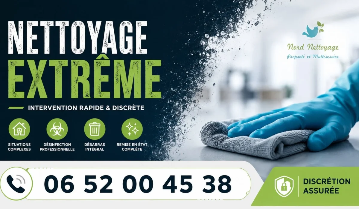 Pont-Sainte-Maxence : nos prestations de nettoyage extrême