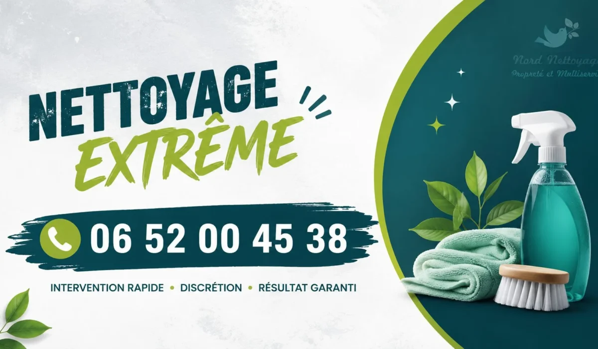 Pont-à-Marcq : nos prestations de nettoyage extrême