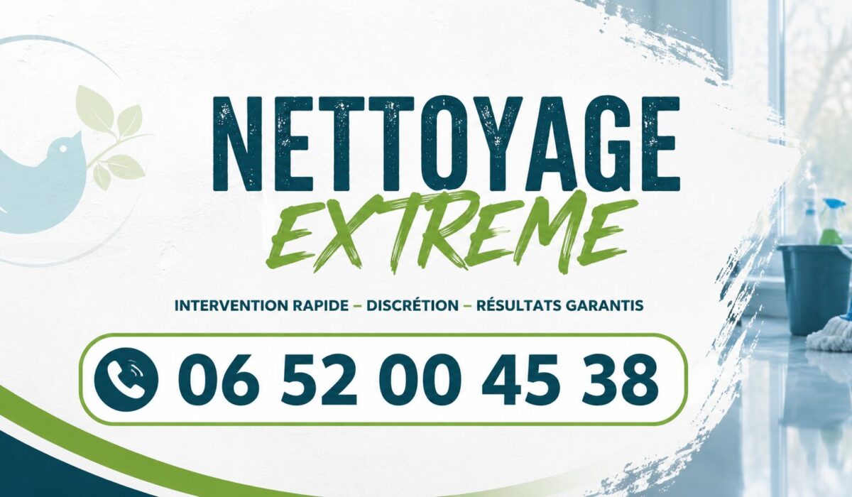 Nettoyage extrême au Pont-de-Beauvoisin avec intervention rapide pour logements insalubres, syndrome de Diogène, après décès et remise en état complète.