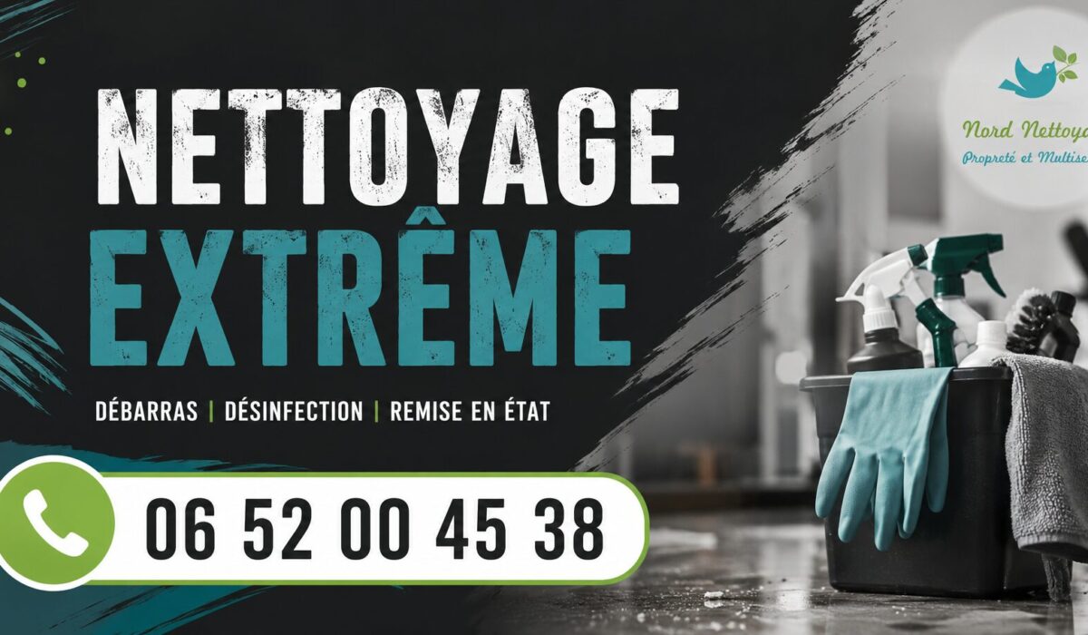 Nettoyage extrême à Pougues-les-Eaux avec Nord Nettoyage