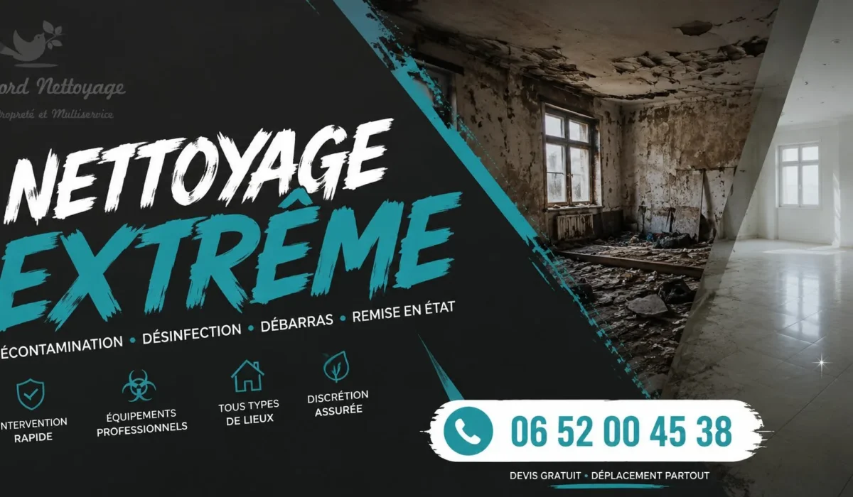 Précy-sur-Oise : nos prestations de nettoyage extrême