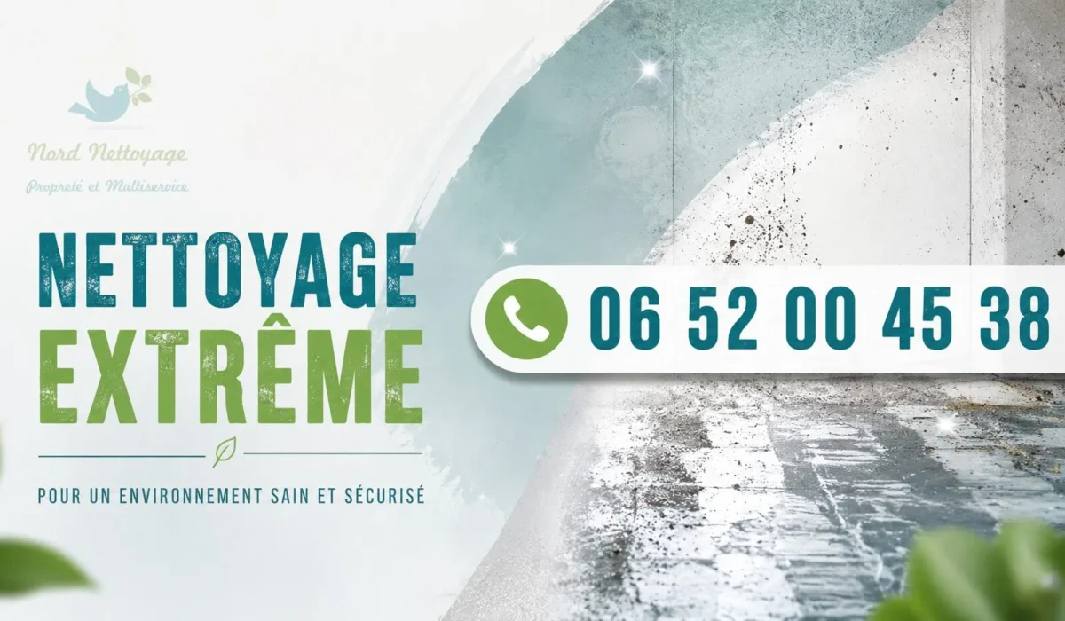 Proville : nos prestations de nettoyage extrême