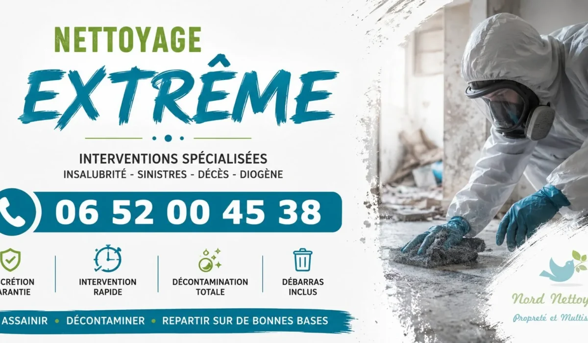 Provin : nos prestations de nettoyage extrême