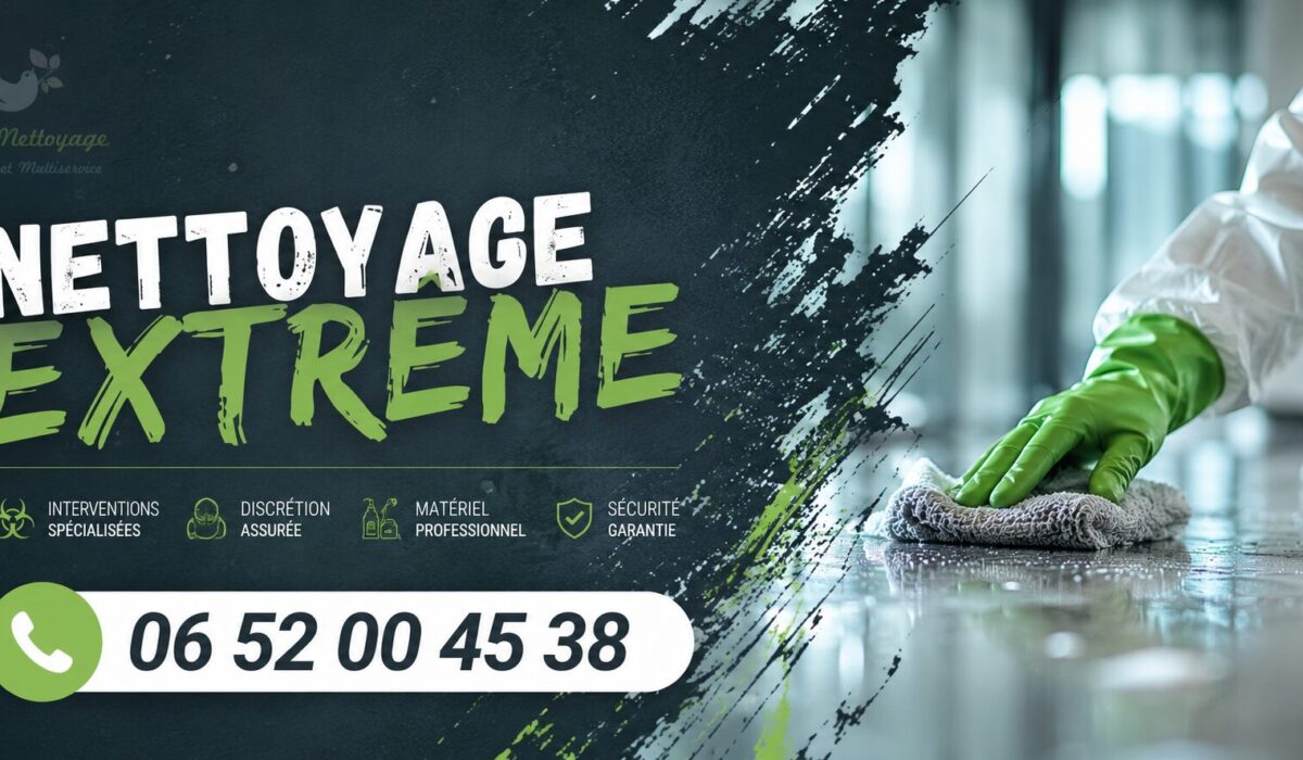 Nettoyage extrême à Pusignan par Nord Nettoyage avec intervention rapide pour logements insalubres, syndrome de Diogène, après sinistre et désinfection.
