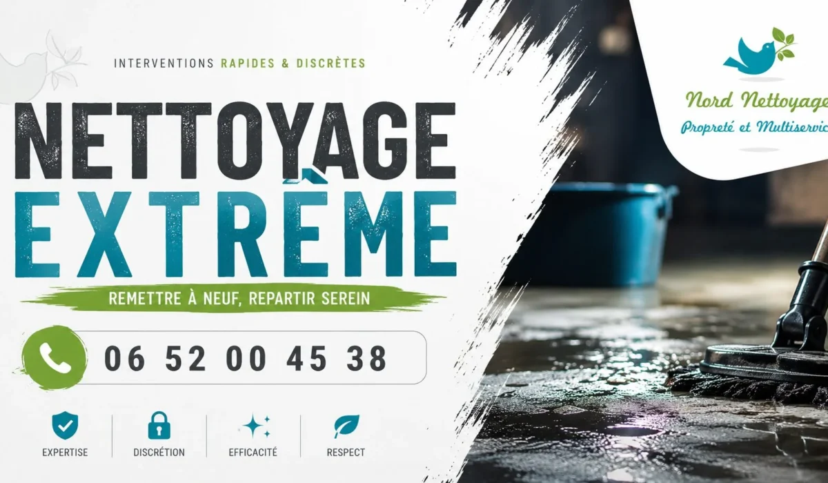 Quesnoy-sur-Deûle : nos prestations de nettoyage extrême