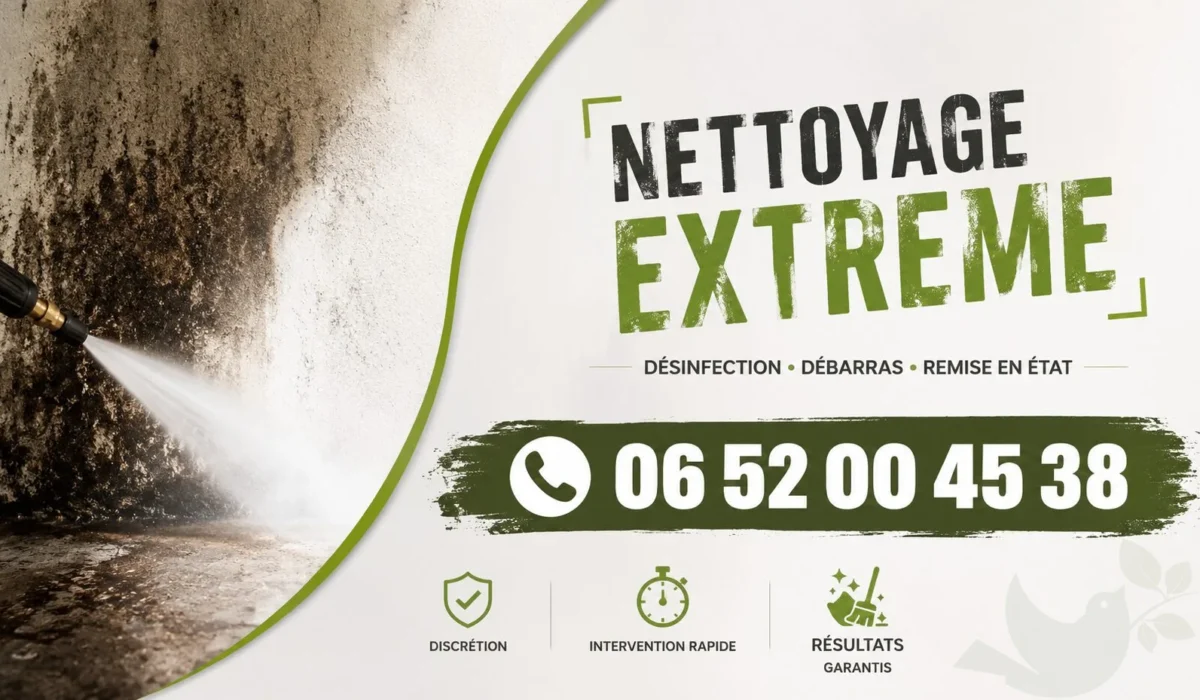 Quiévrechain : nos prestations de nettoyage extrême