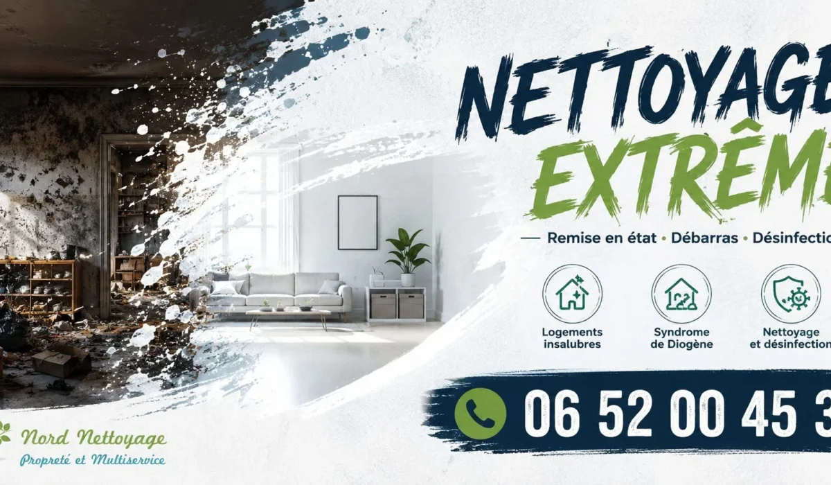 Raches : nos prestations de nettoyage extrême