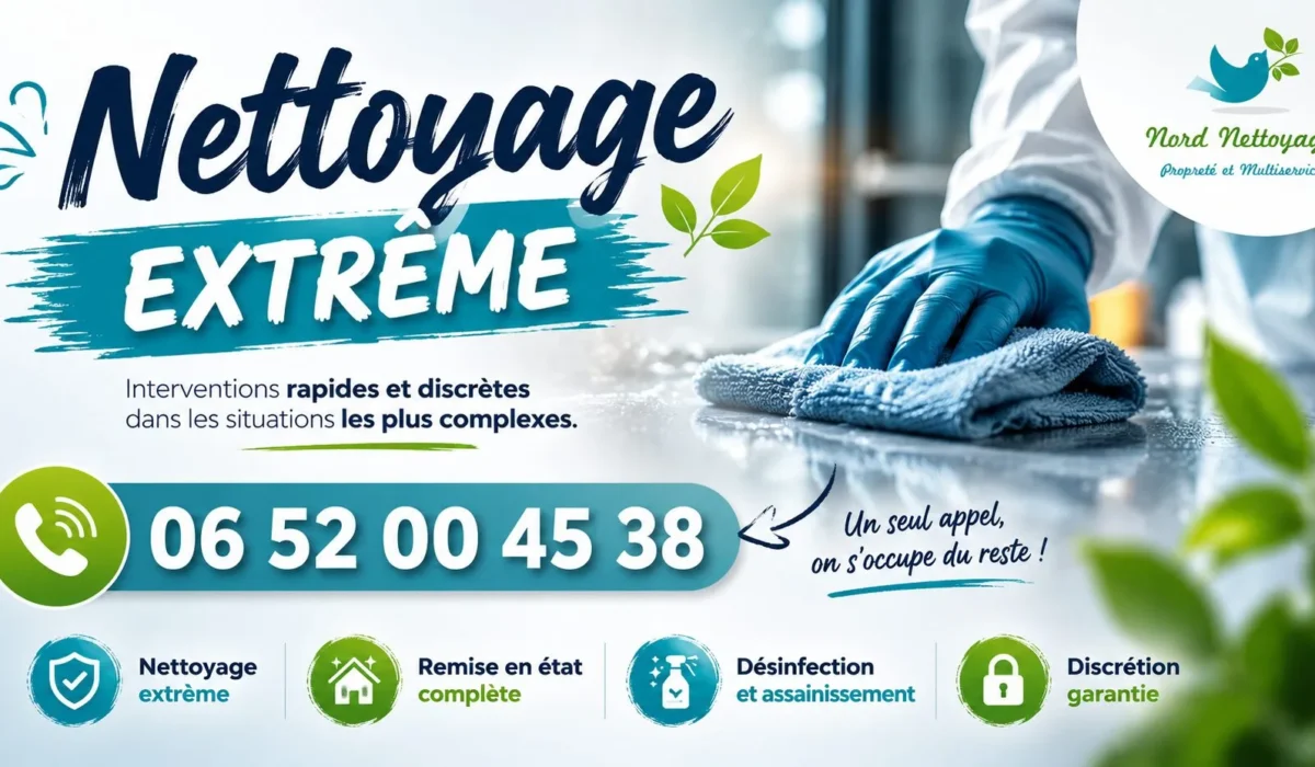 Rebais : nos prestations de nettoyage extrême