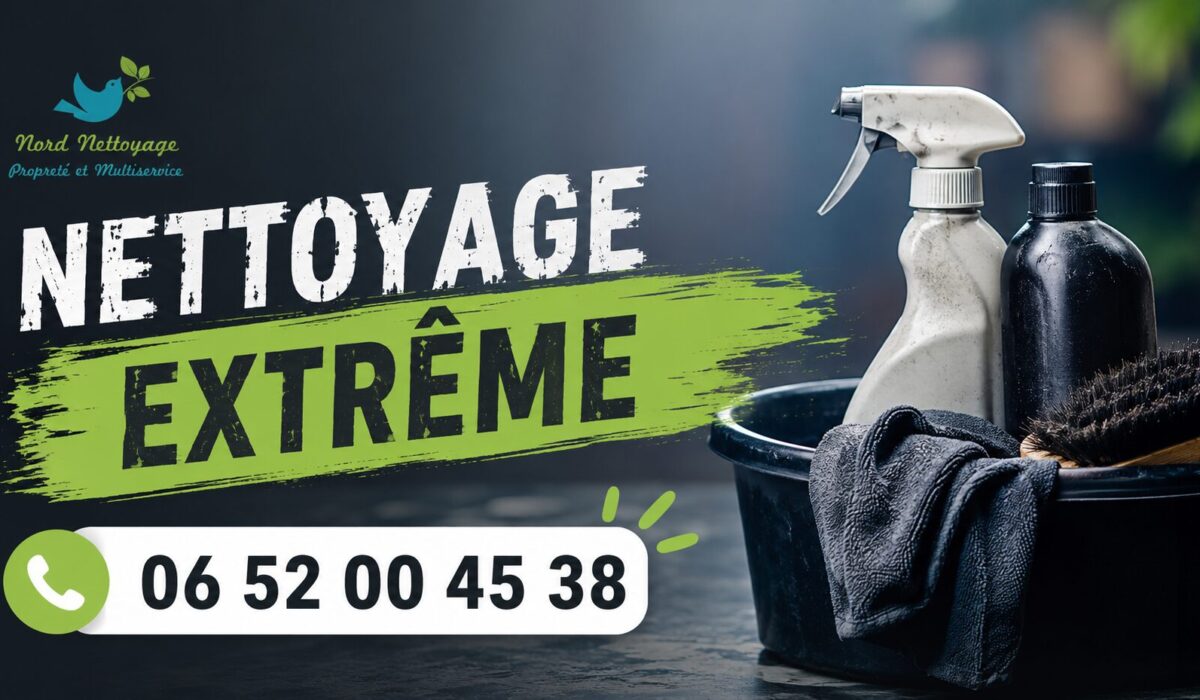 Nettoyage extrême à Roissy-en-Brie avec remise en état complète et désinfection professionnelle