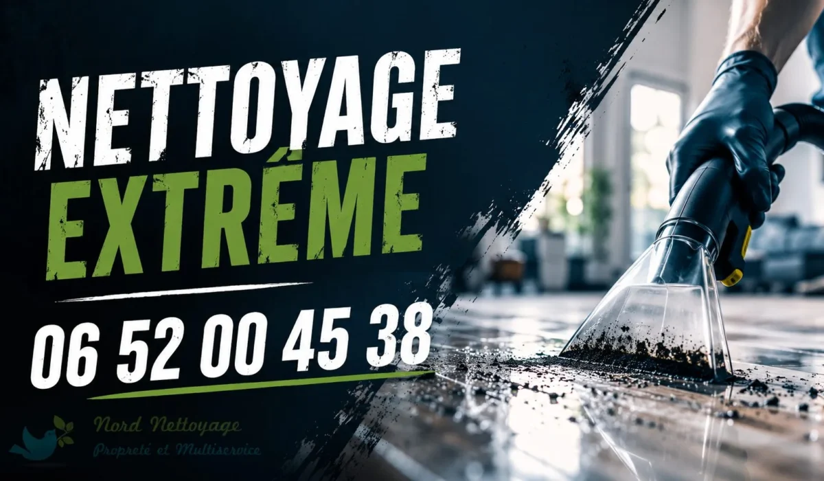 Roost-Warendin : nos prestations de nettoyage extrême