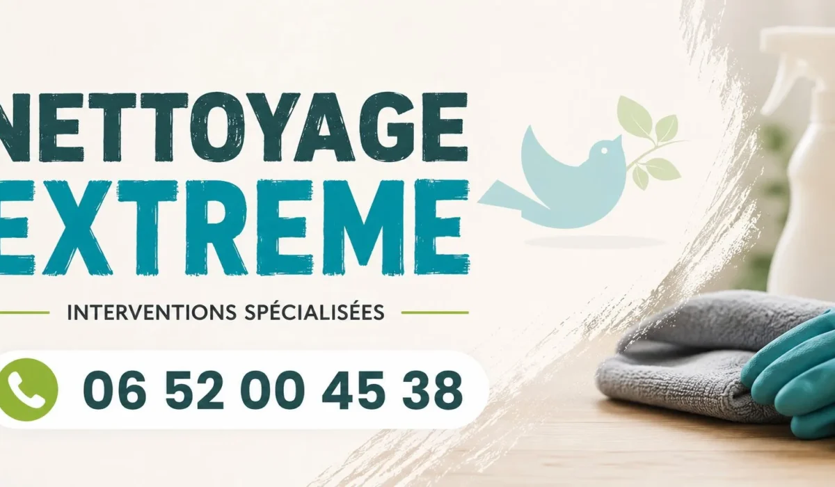 Roye : nos prestations de nettoyage extrême