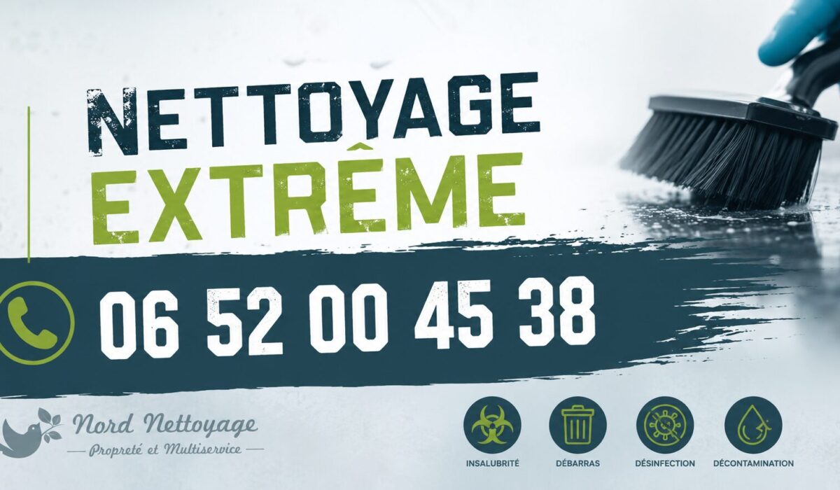 Nettoyage extrême à Ruoms avec intervention rapide pour désinfection, débarras et remise en état de logements insalubres.