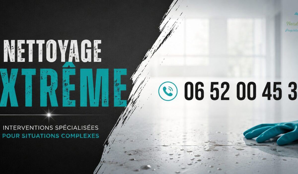 Nettoyage extrême à Sablons avec intervention rapide pour logements insalubres, syndrome de Diogène et désinfection complète.