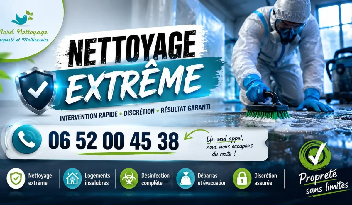 Saclay : nos prestations de nettoyage extrême