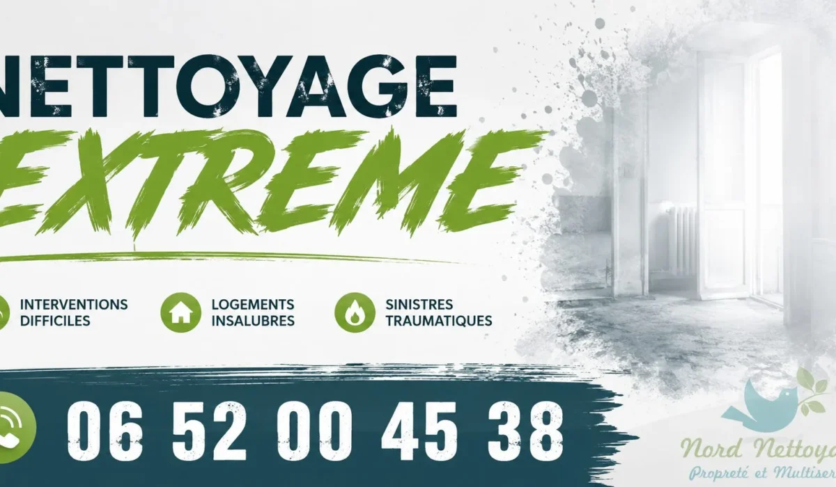 Sailly-sur-la-Lys : nos prestations de nettoyage extrême