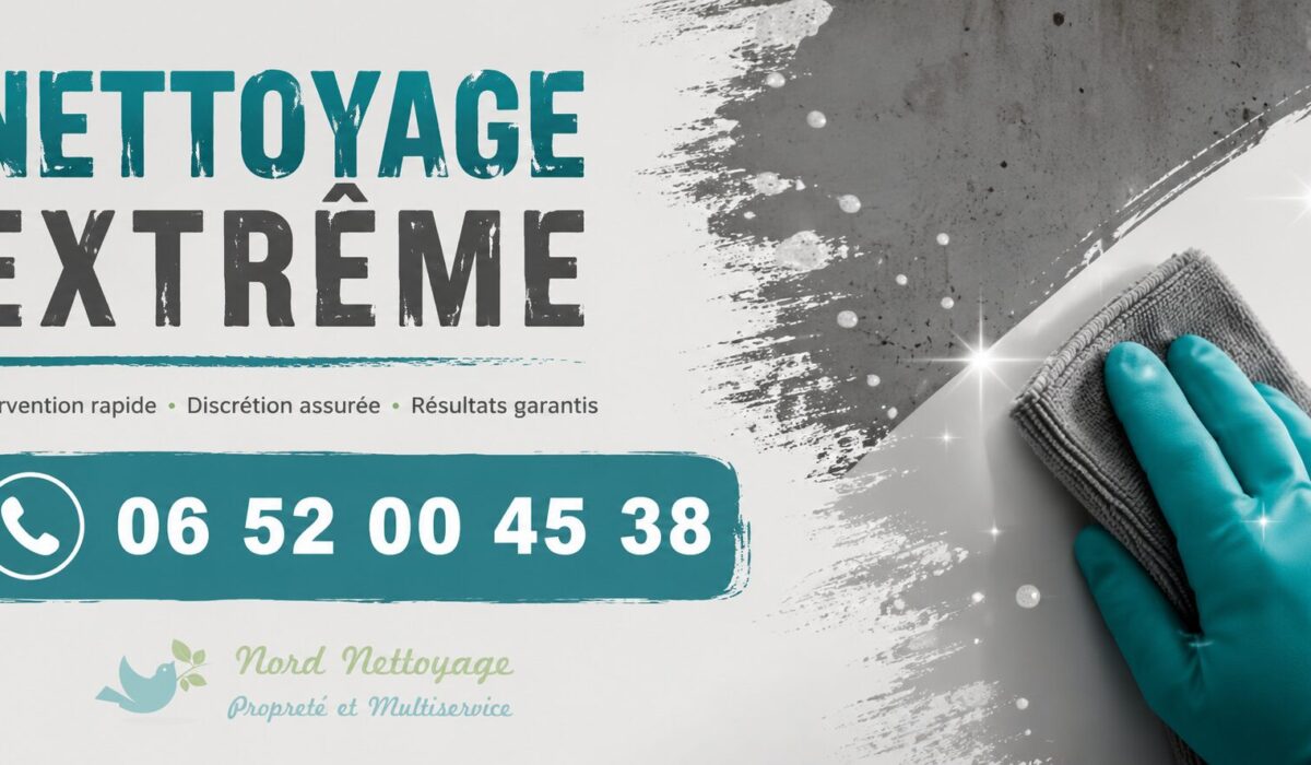 Nettoyage extrême à Saint-André-de-Corcy avec intervention rapide pour logements insalubres, syndrome de Diogène et remise en état complète.