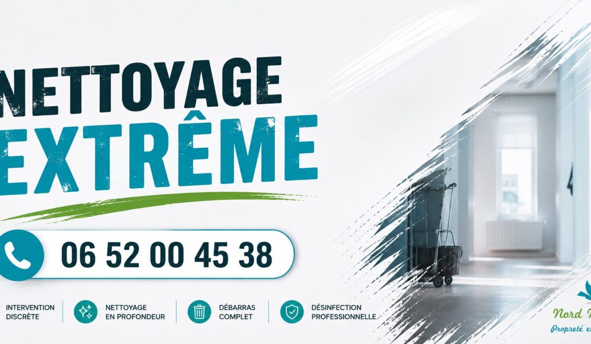 Équipe spécialisée en nettoyage extrême à Saint-André-le-Gaz avec désinfection, débarras et remise en état complète de logements.