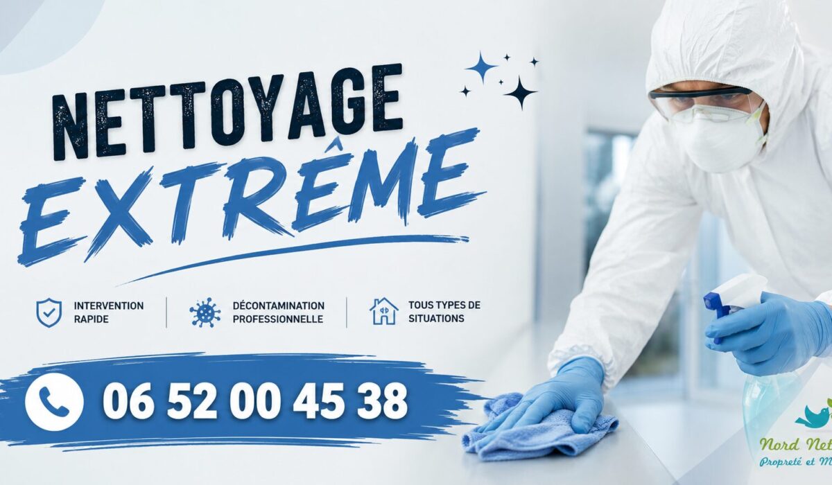 Entreprise de nettoyage extrême à Saint-Genès-Champanelle avec intervention rapide pour logements insalubres, syndrome de Diogène, désinfection et remise en état.