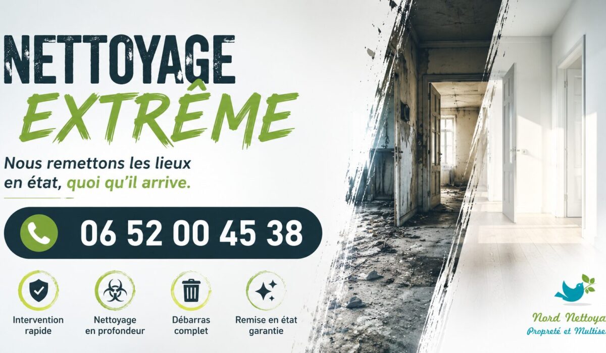 Avant et après une intervention de nettoyage extrême à Saint-Laurent-d'Agny avec désencombrement, assainissement et remise en état d'un logement insalubre.