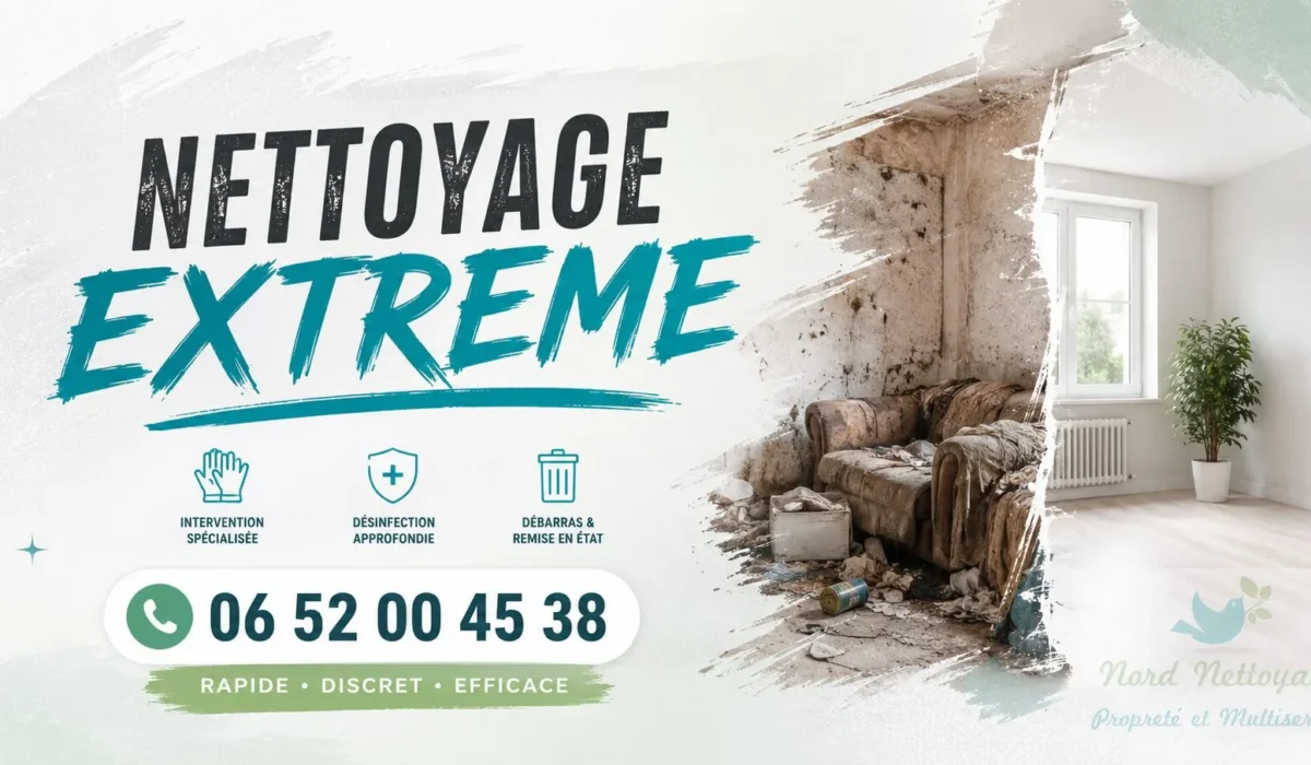 Saint-Léonard : nos prestations de nettoyage extrême