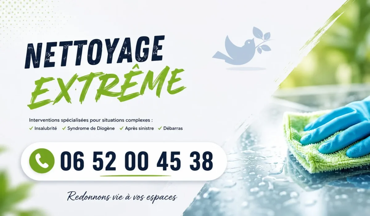 Saint-Leu-d’Esserent : nos prestations de nettoyage extrême