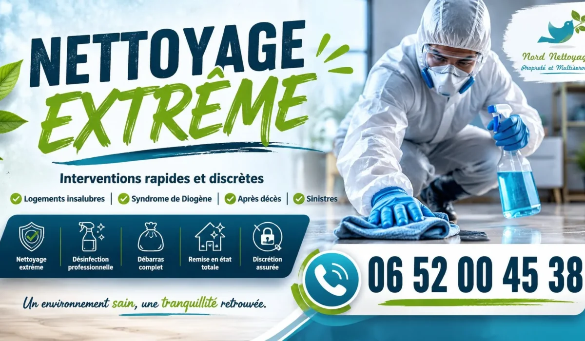 Saint-Leu-la-Forêt : nos prestations de nettoyage extrême