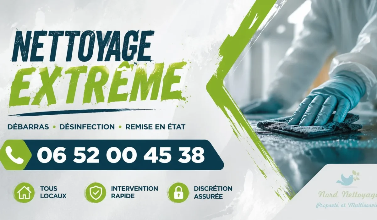 Saint-Marcel : nos prestations de nettoyage extrême