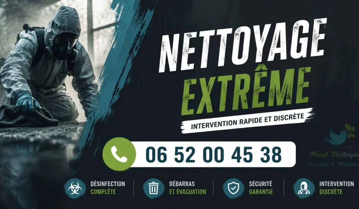 Saint-Mard : nos prestations de nettoyage extrême