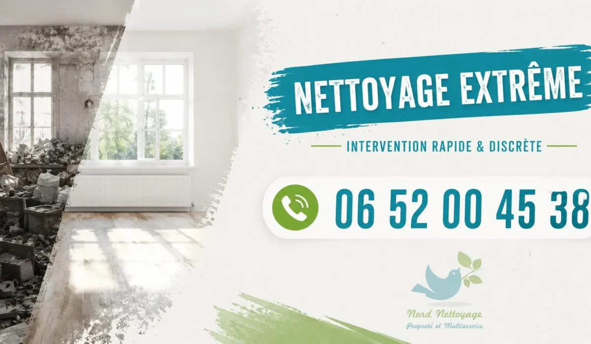 Saint-Martin-Boulogne : nos prestations de nettoyage extrême