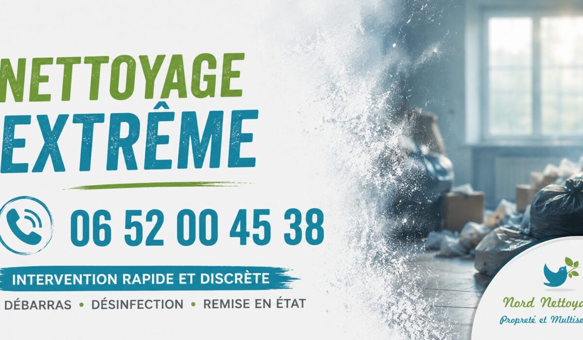 Nettoyage extrême à Saint-Paulien avec désinfection complète et remise en état de logements insalubres