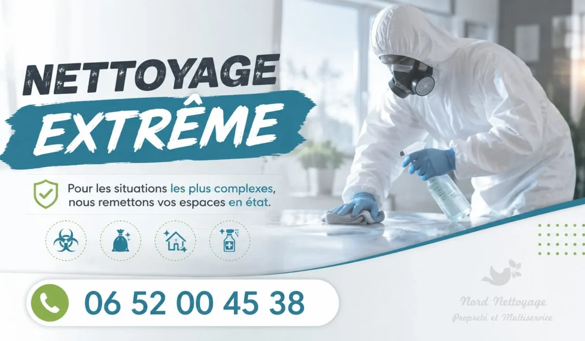 Saint-Prix : nos prestations de nettoyage extrême