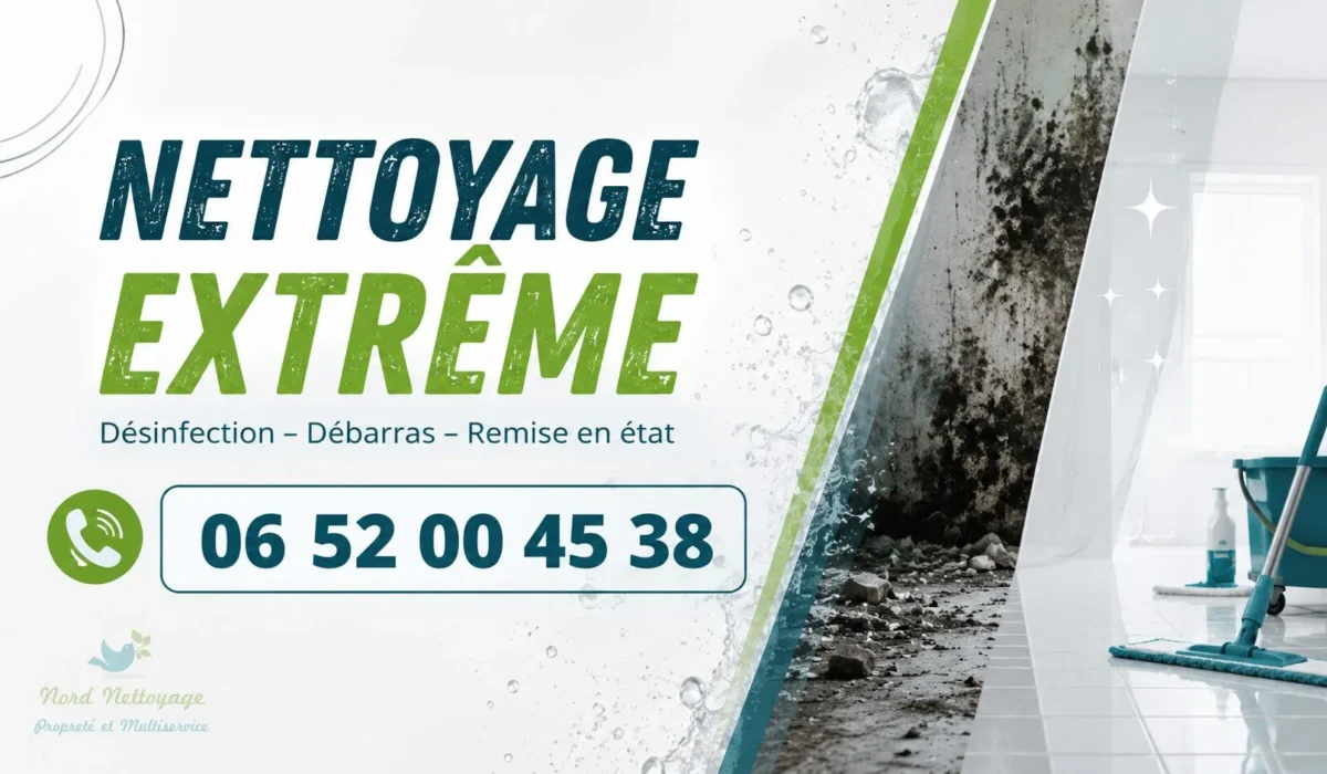 Saint-Quentin : Nos prestations de nettoyage extrême