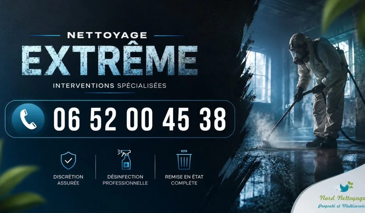 Saint-Rémy : nos prestations de nettoyage extrême