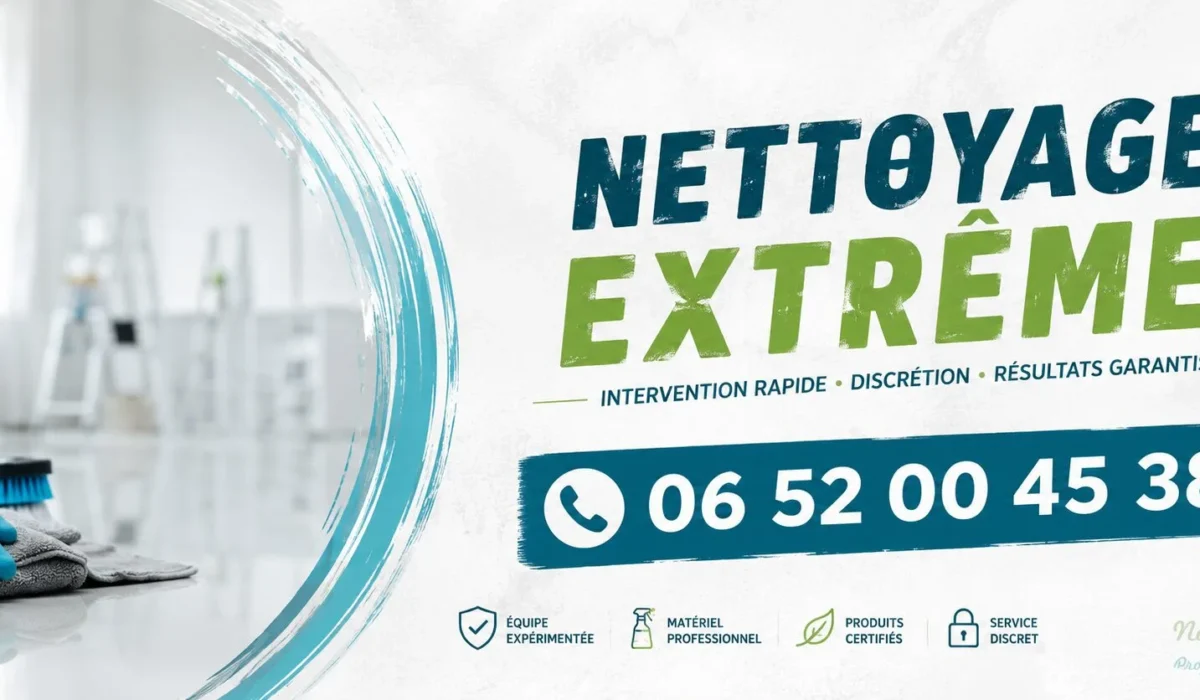 Saint-Vrain : nos prestations de nettoyage extrême