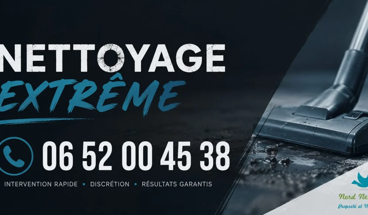 Saint-Witz : nos prestations de nettoyage extrême