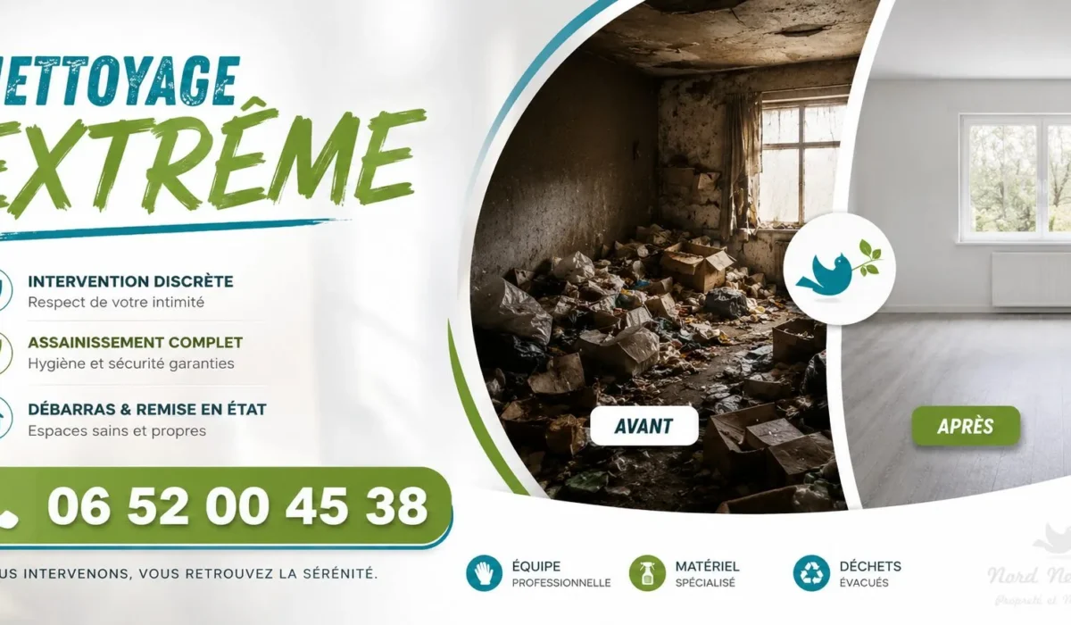 Sainte-Geneviève : nos prestations de nettoyage extrême