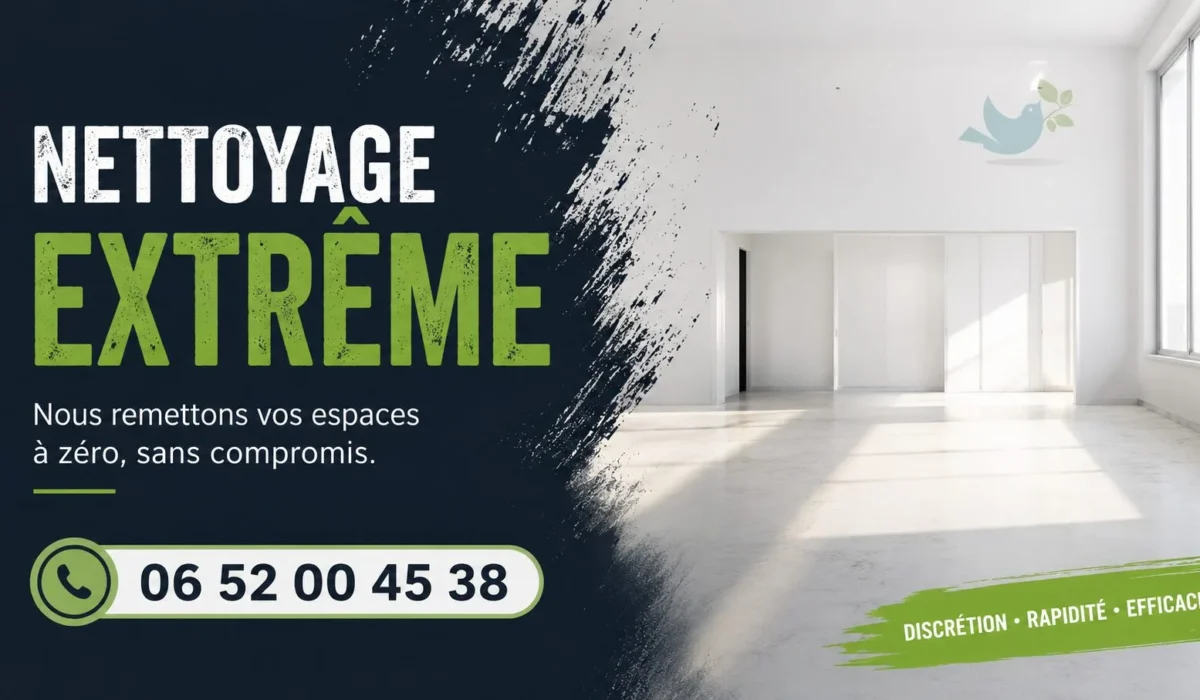 Salouël : nos prestations de nettoyage extrême