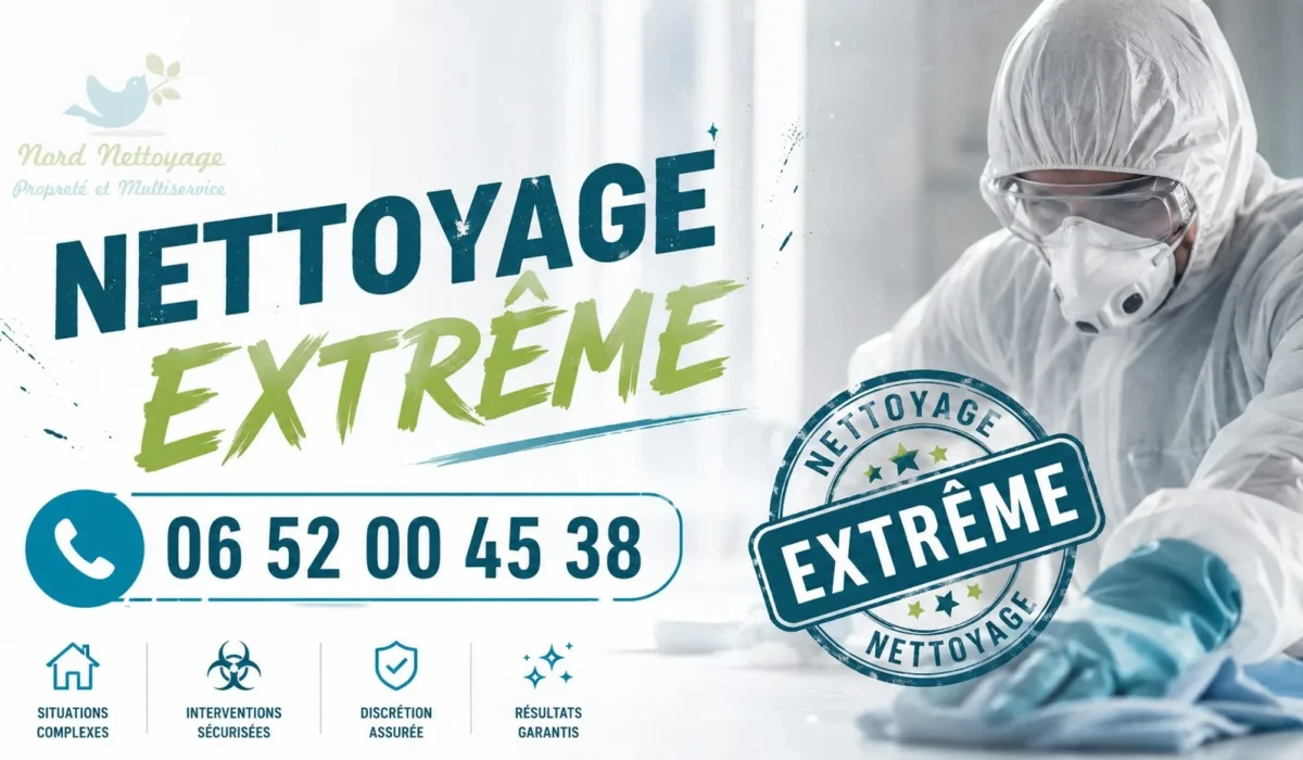 Samoreau : nos prestations de nettoyage extrême