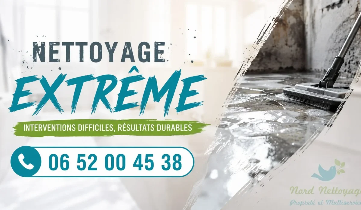 Santes : nos prestations de nettoyage extrême