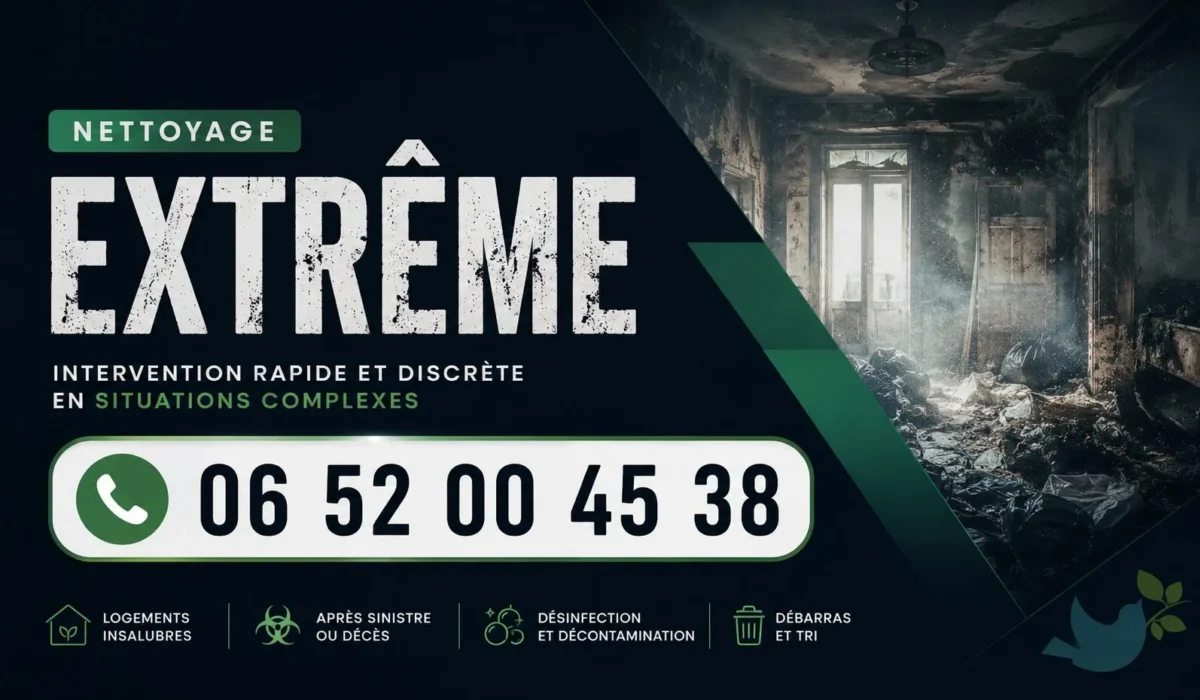 Saône : nos prestations de nettoyage extrême