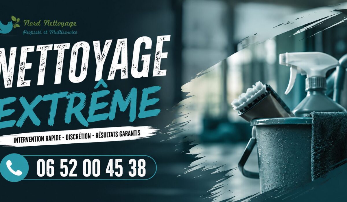 Intervention de nettoyage extrême à Satolas-et-Bonce par Nord Nettoyage, spécialiste de la désinfection et de la remise en état de logements insalubres.