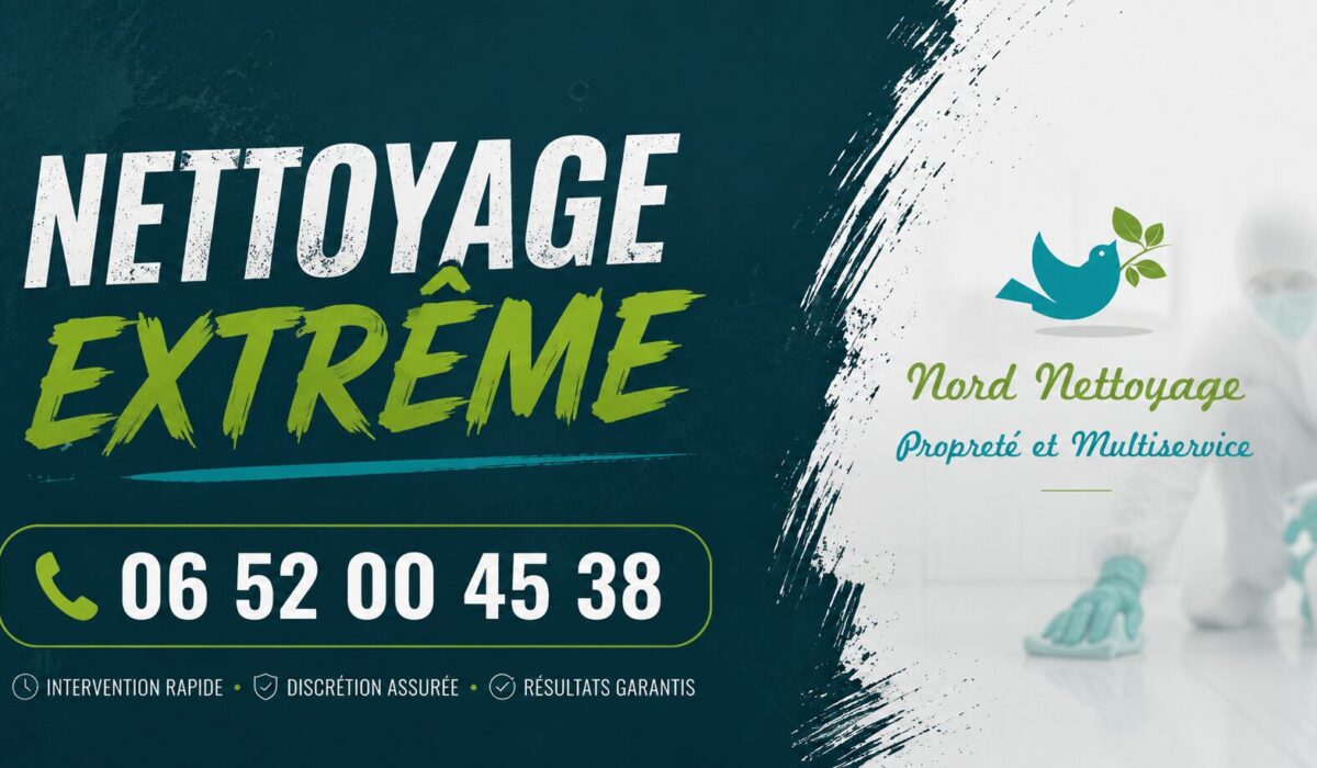 Nettoyage extrême à Savigneux par Nord Nettoyage, intervention rapide pour logements insalubres, syndrome de Diogène, après décès et sinistres.